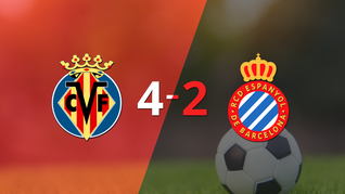 doblete de etienne capoue guio el triunfo de villarreal sobre espanyol