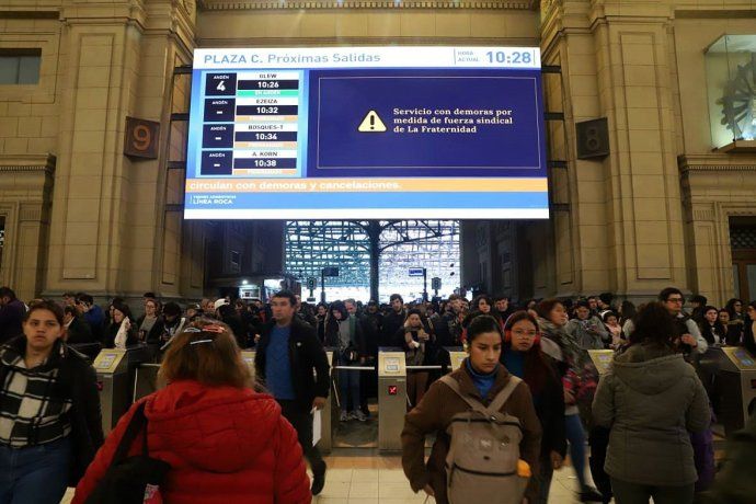 Nuevo paro de trenes. 