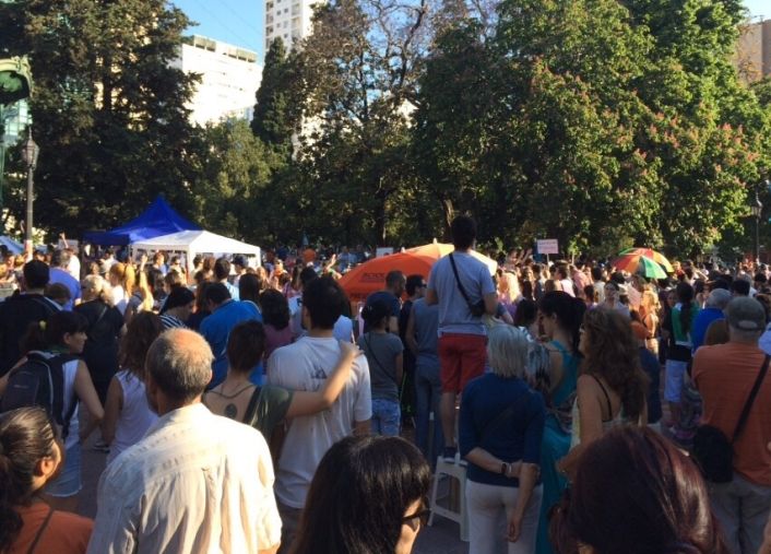 La convocatoria se hizo sentir en el Obelisco, el parque Lezama, en Mar del Plata, Mendoza, La Plata, entre otras ciudades del todo el país.