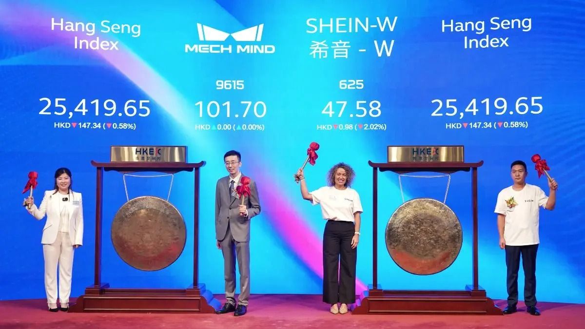 Las acciones de Shein se hunden más de 5% en su segunda rueda de cotización en bolsa