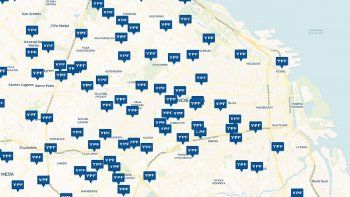 El mapa de Energía actualiza en tiempo real los precios de los combustibles de todas las estaciones de servicio del&nbsp;país.