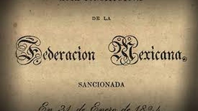 En 1824 se promulga el Acta Constitutiva de la Nación Mexicana.