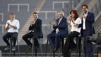 alberto: el acto sirvio para disipar dudas de los que quieren vernos divididos
