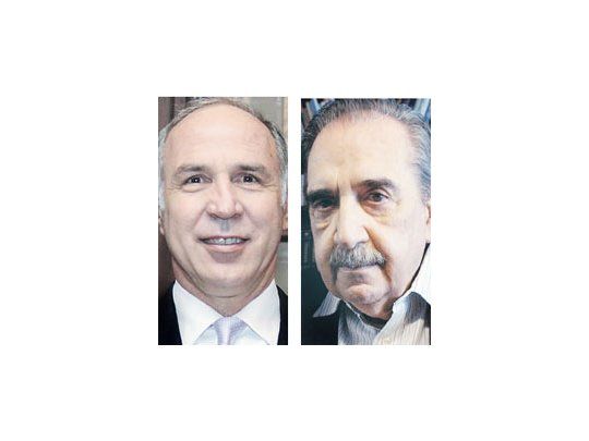Ricardo Lorenzetti y Raúl Alfonsín
