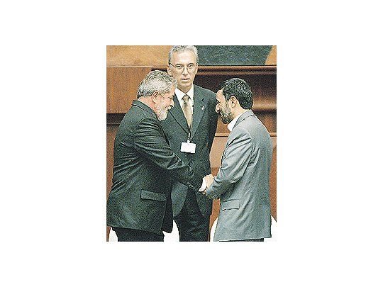 La foto que Kirchner evitó