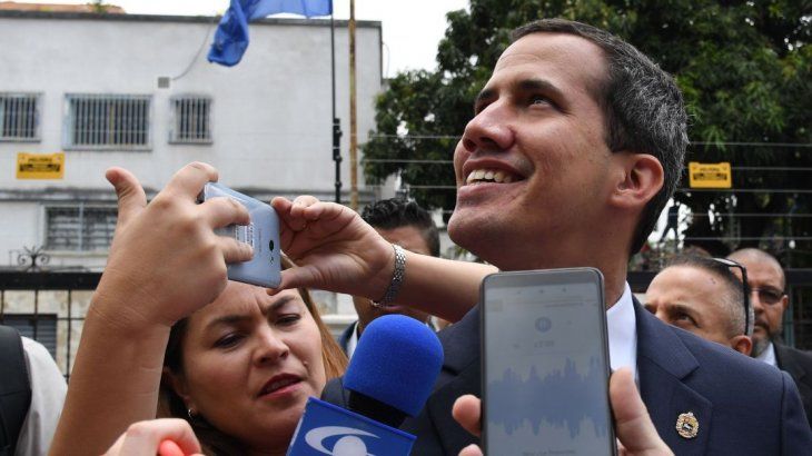 Juan Guaidó.