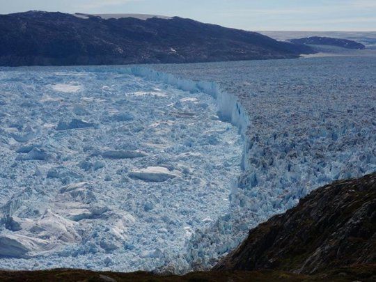 El glaciar Denman retrocede rápidamente.