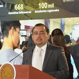 Julio León, coordinador nacional de Becas del Bienestar.