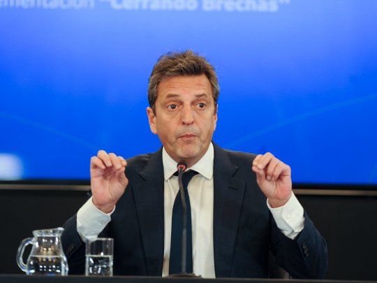 Sergio Massa, ministro de Economía&nbsp;