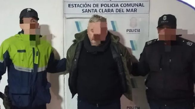 Juan Carlos Galarregui fue atrapado en Santa Clara del Mar, a 20 kilómetros de Mar del Plata.