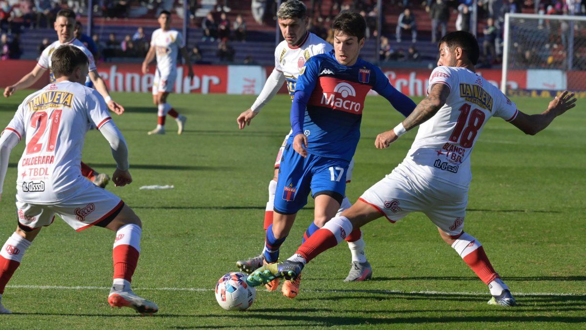 Tigre and Barracas ended in a draw