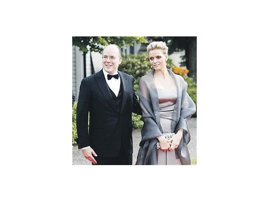 Alberto de Mónaco y Charlene Wittstock.