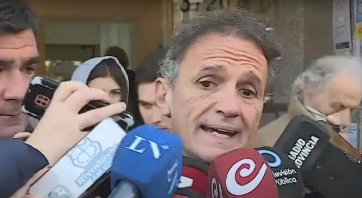 El principal candidato de Fuerza Patria por la primera sección, Grabriel Katopodis.