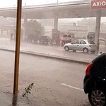 Un fuerte temporal afectó varios puntos del país. Un fuerte temporal afectó varios puntos del país.