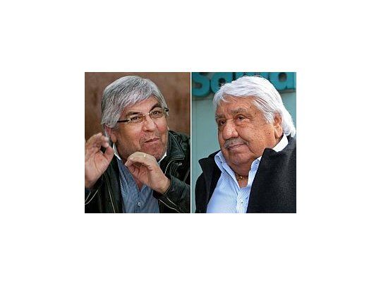 Hugo Moyano Oscar Lecano