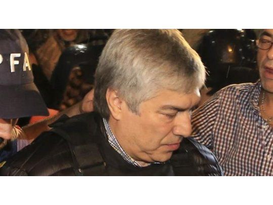 Lázaro Báez está detenido en Ezeiza.