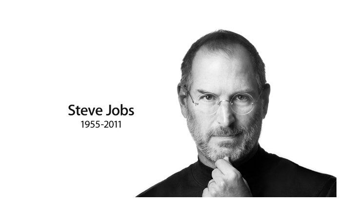 Así reflejó el sitio web de Apple el fallecimiento de su fundador.