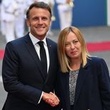 Emmanuel Macron y Giorgia Meloni parecen haber llegado a un acuerdo para intentar aplazar el acuerdo Mercosur-UE. Emmanuel Macron y Giorgia Meloni parecen haber llegado a un acuerdo para intentar aplazar el acuerdo Mercosur-UE.