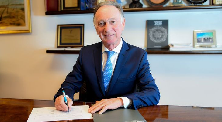 Gustavo Weiss, presidente de la Cámara Argentina de la Construcción.