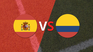 Spain and Colombia meet in a friendly match Spain and Colombia meet in a friendly match