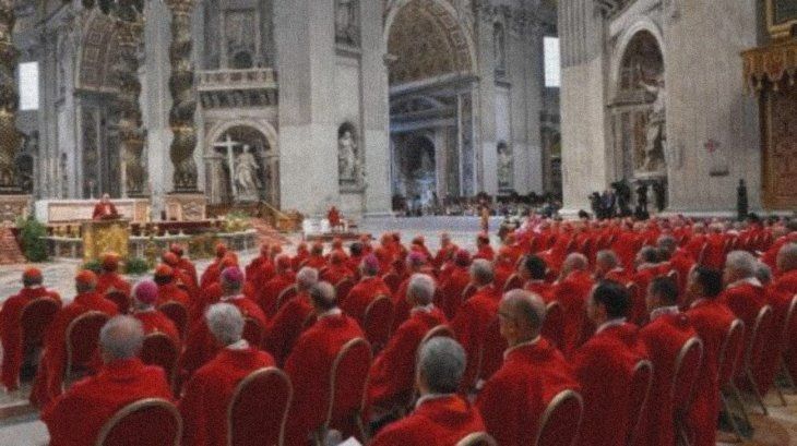 According to canon law, any baptized Catholic male can be elected Pope with the bishopric requirement. According to canon law, any baptized Catholic male can be elected Pope with the bishopric requirement.
