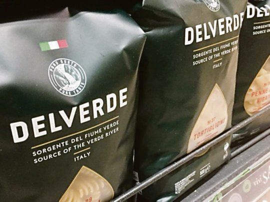 Presencia. Molinos desinvirtió en Delverde, pero la marca italiana seguirá en las góndolas argentinas por un acuerdo entre empresas.