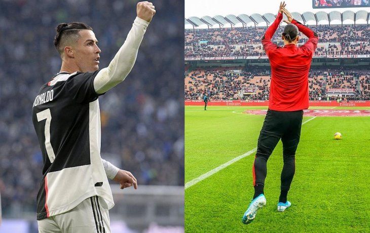 El triplete de Ronaldo y el regreso de Ibrahimovic a Milan fueron las notas destacadas de la jornada en el fútbol italiano.