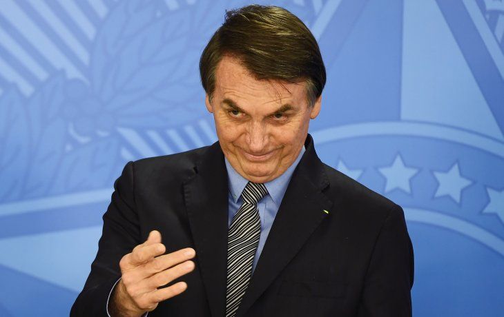 El presidente brasile&ntilde;o Jair Bolsonaro.