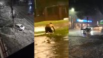 La crecida del río Chirimayo provocó destrozos y desbordes en varias localidades.