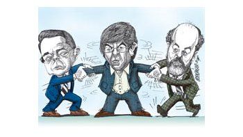 ámbito.com | Norberto Oyarbide, Hugo Moyano y Claudio Bonadío.