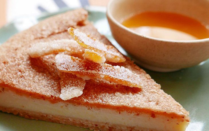 Tarta vasca.&nbsp;