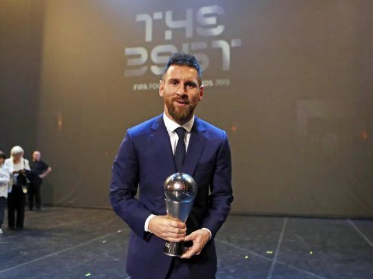 Messi ganó el premio The Best por tercera vez en 2023.