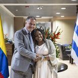 El presidente Yamandú Ors fue recibido por la vicepresidenta Francia Márquez. El presidente Yamandú Ors fue recibido por la vicepresidenta Francia Márquez.