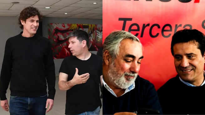 Martín Lousteau respalda a Pablo Domenichini y Maximiliano Abad a Miguel Fernández.