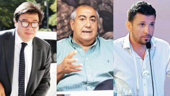 Claudio Moroni,&nbsp;Héctor Daer y Juan Pablo Brey.