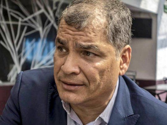 El expresidente ecuatoriano, Rafael Correa.
