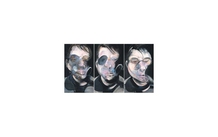 «Three Studies for Self-Portrait», la obra de Francis Bacon  que Christie’s subastará en mayo y por la que espera obtener una suma cercana a los 35 millones de dólares.