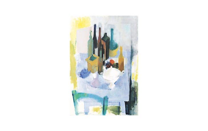 ámbito.com | Una de las obras que integran la muestra de Roberto Rossi en el Museo Fernández Blanco.