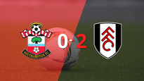 victoria de 2-0 en la visita de fulham a southampton
