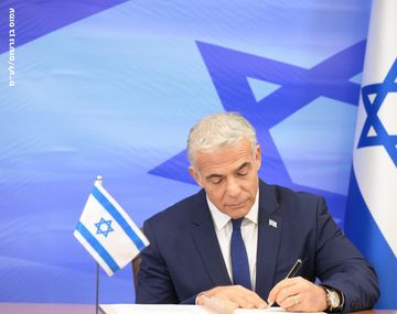 Yair Lapid, primer ministro de Israel.