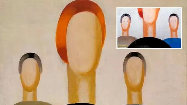 Pintura vandalizada.&nbsp;