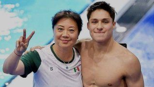 La china Ma Jin continuará entrenando a Osmar Olvera y al equipo mexicano de Clavados.