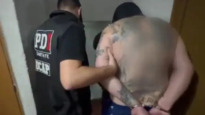 Jorge Alberto “Turu” Mendieta fue detenido este martes en Santa Fe.