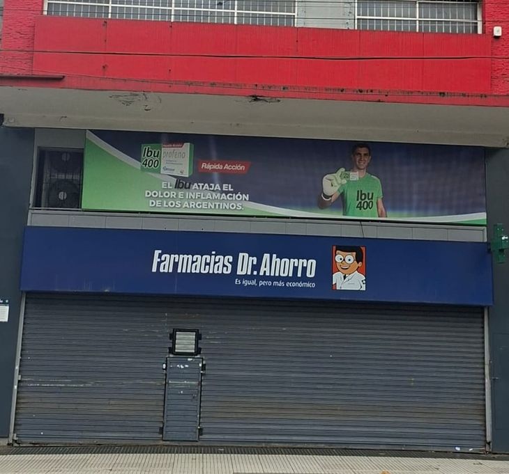 Otra de las sucursales que ya bajó sus persianas en Villa Crespo Otra de las sucursales que ya bajó sus persianas en Villa Crespo
