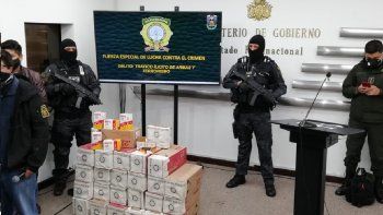 El gobierno de facto de Bolivia decomis&oacute; 126.000 balas que, dice, eran para el MAS.