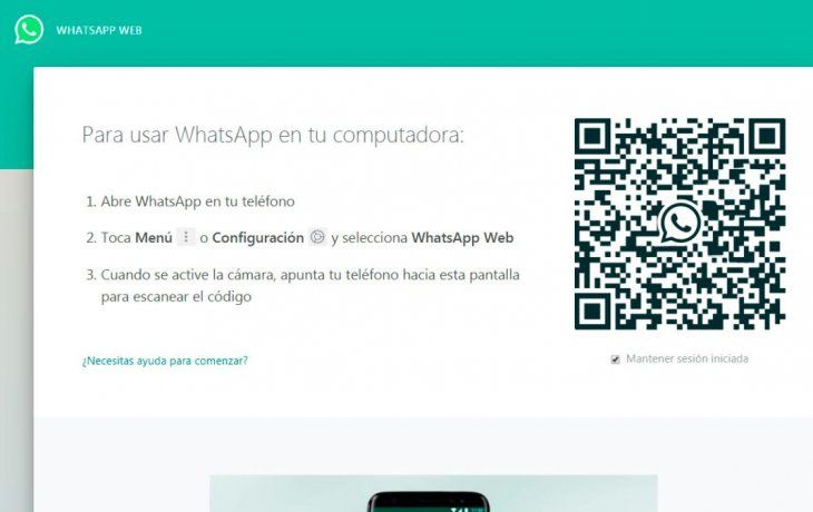 Se pueden activar notificaciones de escritorio en el WhatsApp Web.