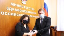 Vizzotti y Muraško en Rusia.&nbsp;