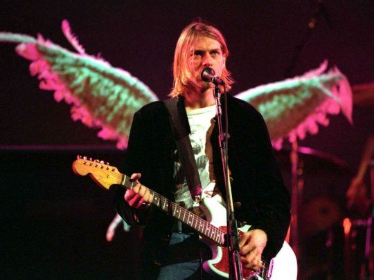 Kurt Cobain’s last guitar was auctioned for more than $1.5 million