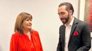 Bukele y Bullrich se reunieron para conversar sobre los problemas de seguridad de la Argentina.