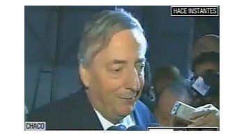 Una de las últimas entrevistas que dio Néstor Kirchner fue en Chaco, el mismo día del crimen de Mariano Ferreyra, luego de inaugurar viviendas. En ese reportaje dijo que estaba acongojado por el asesinato y pidió que actúe la Justicia.